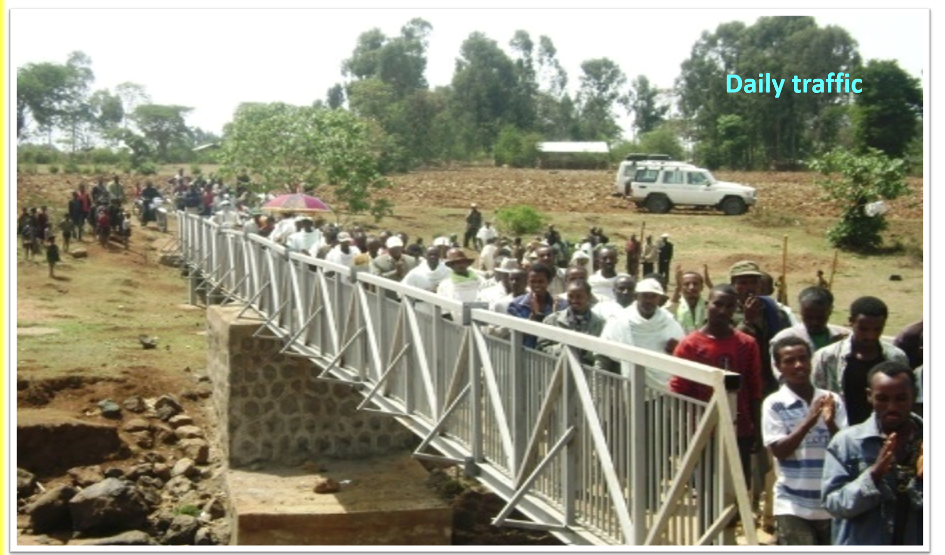 Ayo River after bridge construction